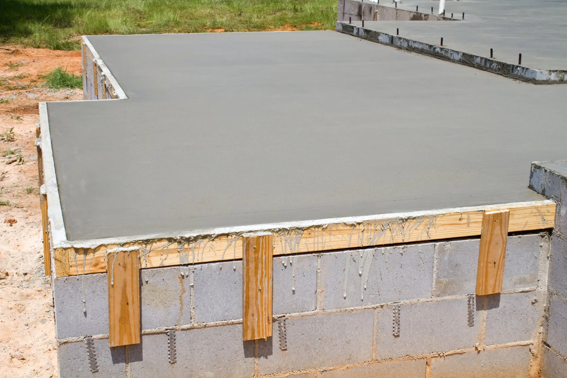 concrete slab project in Naples Manor, FL