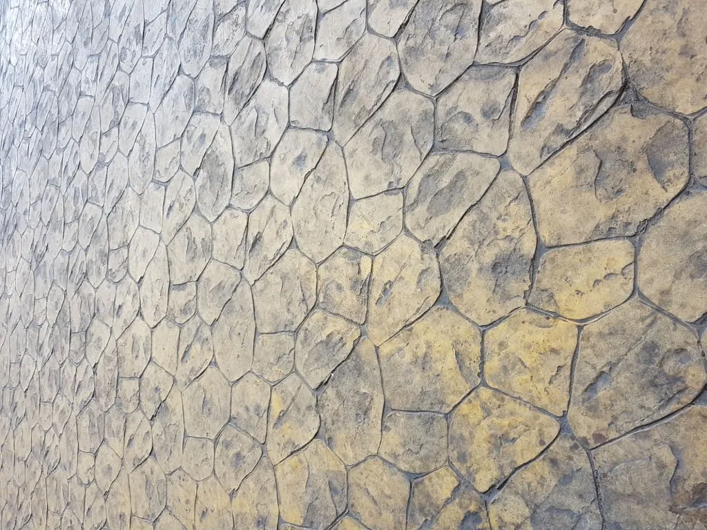 Naples Concrete Solutions' stamped concrete driveway project in Orangetree, FL